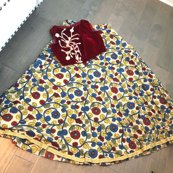 Crop top skirt